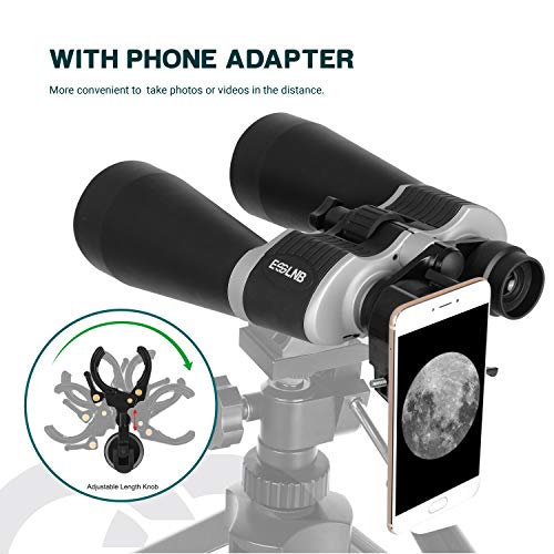 ESSLNB Fernglas Astronomie 13-39X70 Zoom mit Handy Adapter Stativadapter und Tasche für Kinder und Erwachsene 