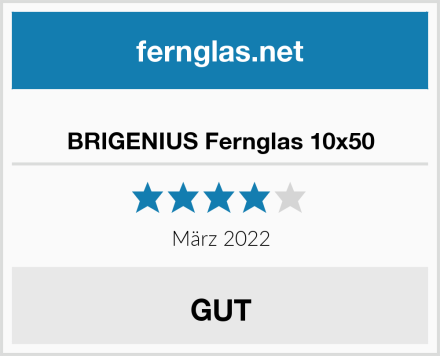  BRIGENIUS Fernglas 10x50 Test