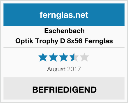 Eschenbach Optik Trophy D 8x56 Fernglas Test