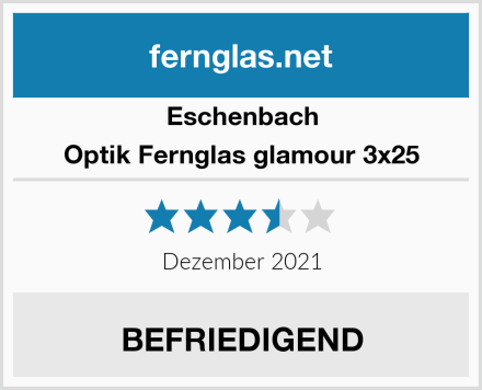 Eschenbach Optik Fernglas glamour 3x25 Test