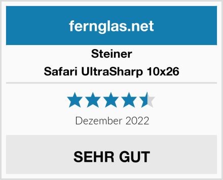 Steiner Safari UltraSharp 10x26 Test
