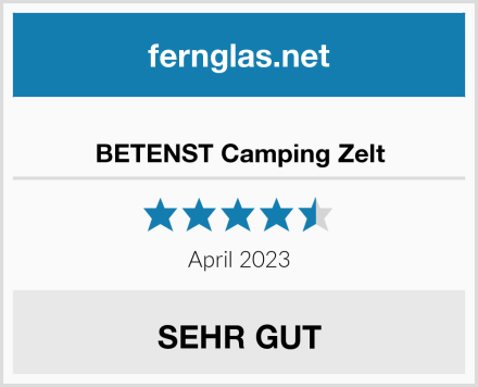  BETENST Camping Zelt Test