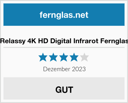  Relassy 4K HD Digital Infrarot Fernglas Test